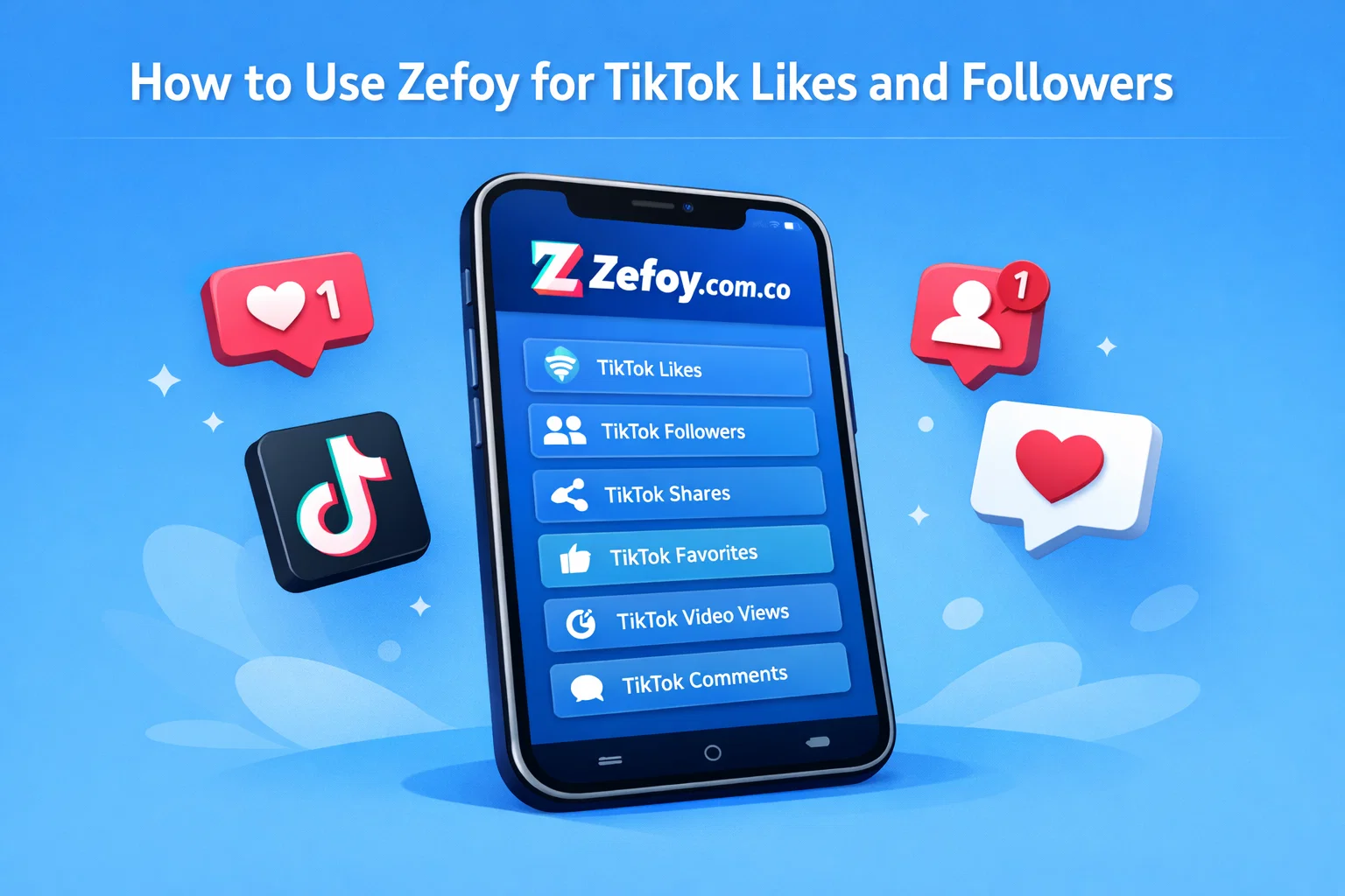 How to Use Zefoy for TikTok Likes and Followers